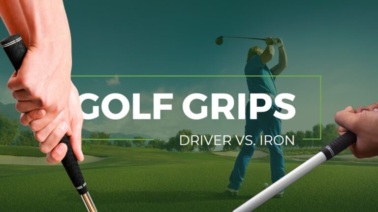 Driver vs. Iron golf grip